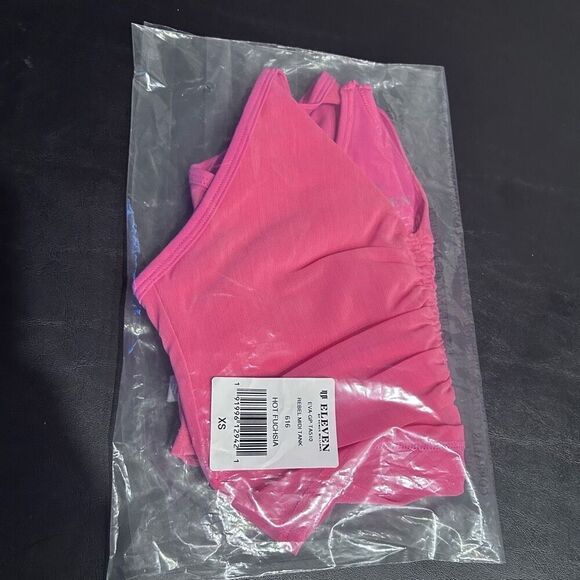 EleVen by Venus Williams Women’s Size XS Fuscia Pink Rebel Midi Tank Rushed Race - Picture 8 of 8
